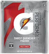 Gatorade® 1-Gal. Powder Mix (fruit punch) 8.5-oz cs/40