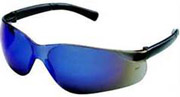 BearKat®BK118 Safety Glasses w/Blue Mirror Lens 1/ea