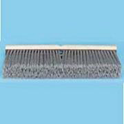 3" Gray Flagged Polypropylene Push Broom 24"