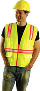 Non-ANSI Surveyor Safety Vest yellow (M) 1/ea