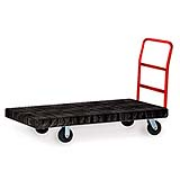 Heavy-Duty Platform Trucks 60"x30" 2500-lb Load Capacity 1/ea