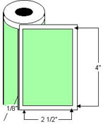 Thermal Transfer 4" x 2.5" Label 3" Core Roll w/Perf cs/10,000