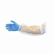 Disposable Polyethylene Sleeve 18" Clear cs/1000